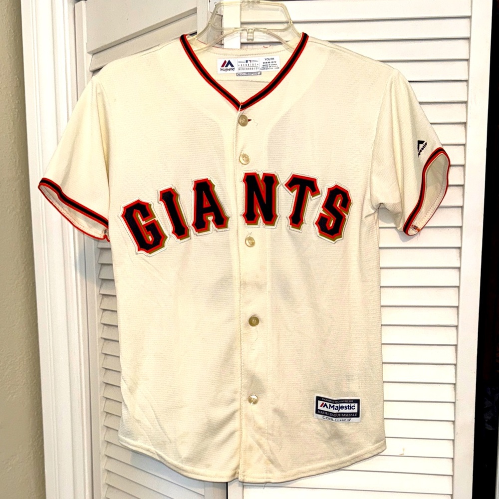 Majestic San Francisco Giants Crawford Kids Jersey - M 10/12